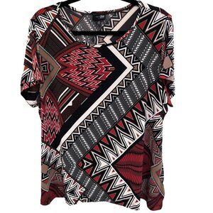 East‎ 5th Essentials blouse Size 1X Gently PreOwned Condition Free Flowing Nice!